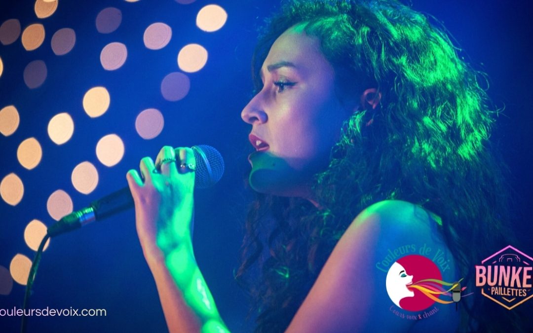 Concert de restitution des cours de chant Couleurs de Voix – « Chansons en Live! » au Bunker Paillettes – Nos élèves sur scène ❤️